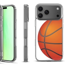 For iPhone 17 Pro Shockproof Protective Phone Case, by OneToughShield - Basketball