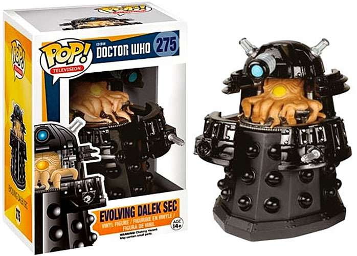 Produit sous licence officielle Doctor Who Figurine Dalek Sec peinte à la main à l'échelle 1:21 Collector Figurine #57