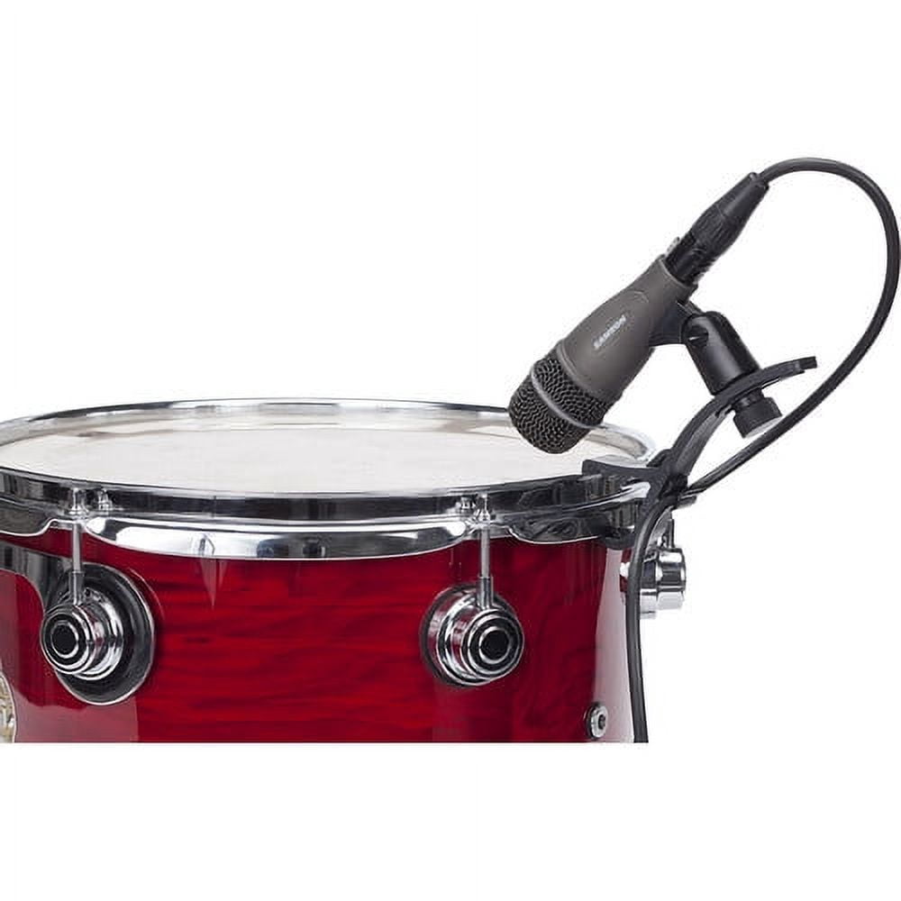 Samson DK707 7-Piece Drum Microphone Kit + 7x On Stage Mic Cable, 20 ft. XLR Bulk + Value Recording Bundle
