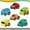 V1, variant on Mini Toy Vehicles for Toddlers, 6 Pack Dump Truck Car Fire Truck Construction Police Ambulance Plastic Cars Play Kit Set