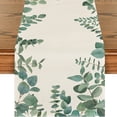 thumbnail image 5 of ZTTD Spring and Summer Table Flag Flowers Small Pattern Living Room Table Insulation Linen Tablecloth Home Decor Decorative Table Banner, 5 of 5