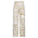 thumbnail image 4 of Caqui S (sku azul 201117TT05 tiene video) Primavera y verano nuevos pantalones tejidos rectos informales de cintura alta y sueltos con estampado animal para mujer, 4 of 8