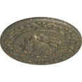 thumbnail image 3 of Ekena Millwork 27 3/4"OD x 2"P Sydney Ceiling Medallion (Fits Canopies up to 5 3/4"), Hand-Painted Witch Hazel Crackle, 3 of 6