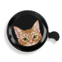 WIRESTER Aluminum Alloy Cat Bicycle Bell with Ring for Adults and Kids Bike