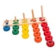 thumbnail image 1 of Wooden Number Block Toy Wooden Stacking Rings, Math Manipulatives Motor Skills Math Counting Bead for Addition, 1 of 5