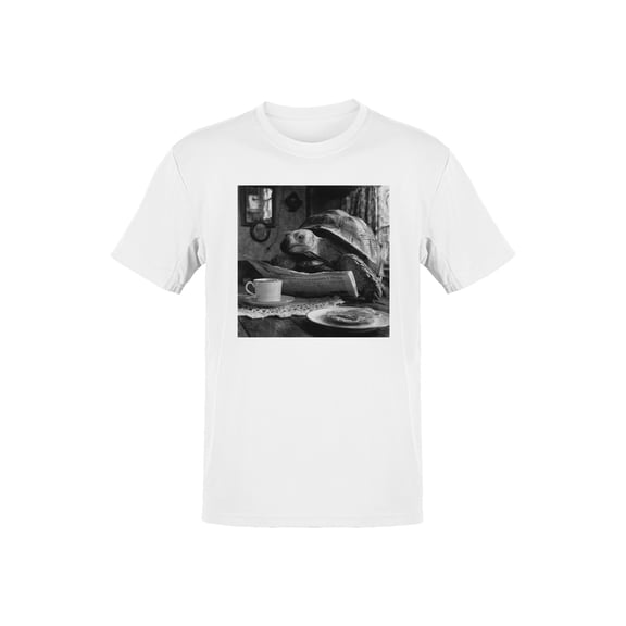 Tortoise Reading Morning News Men's T-shirt