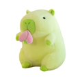 thumbnail image 2 of Animal de peluche de , muñeco de de peluche, decoración del hogar, juguete de peluche de suave para niños y niñas, regalos Carpincho melocotón verde, 2 of 8
