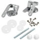 thumbnail image 1 of Asientos De Inodoro Bisagras Bisagra De Aleación De Zinc Cubierta Superior De Inodoro Universal Tapa Fijaciones De Asiento Con Tornillos Reparación De Asiento De Inodoro Accesorios De Repuesto Yuarrent HA020920-00, 1 of 7