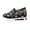 Black, variant on Effortless Autumn Mesh Embroidered Floral Platform Casual Shoes With Breathable Comfort