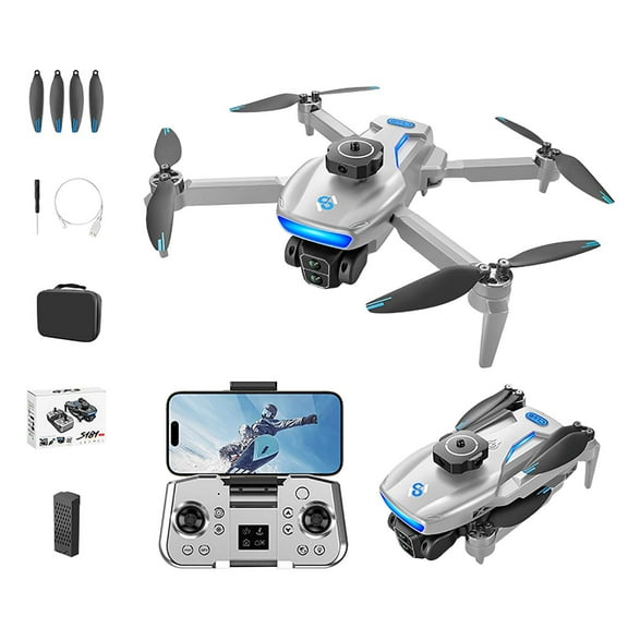 Upgraded Obstacle Avoidance Drone with 4K Camera, Brushless Motor Quadcopter - Altitude Hold, Custom Flight Path, 3 Speeds, 13 Min Flight, Foldable RC Drone for Aerial Photography Beginners