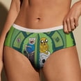 thumbnail image 2 of Adventure Time Womens Underwear Soft Breathable Brief Lace Panty Stretch Hipster Underpants Ladies Panties 2XL, 2 of 7