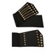 thumbnail image 4 of Cinturón elástico uxcell Cinturón de cintura alta Cadenas de remaches Negro One Size, 4 of 6