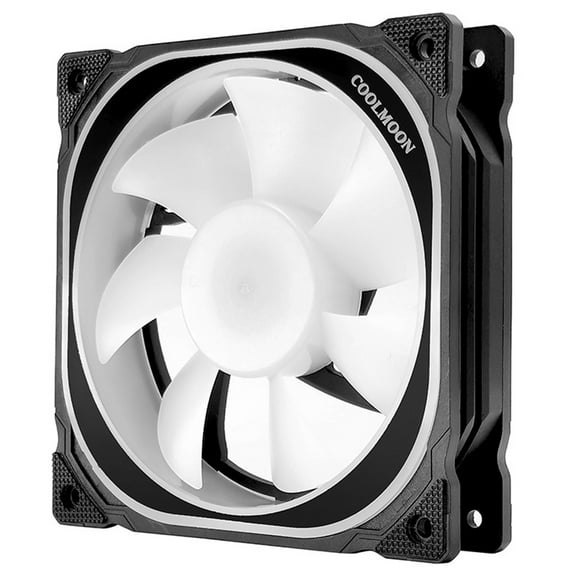 Masteelf Computer Cooling Fan Case Colorful LED Multi-layer