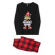 thumbnail image 5 of Disfraz Premium Conjunto de pantalón de 2 piezas con estampado de Caperucita Roja Traje familiar informal (Mamá-S) Kuymtek Negro T S para Unisex, 5 of 9