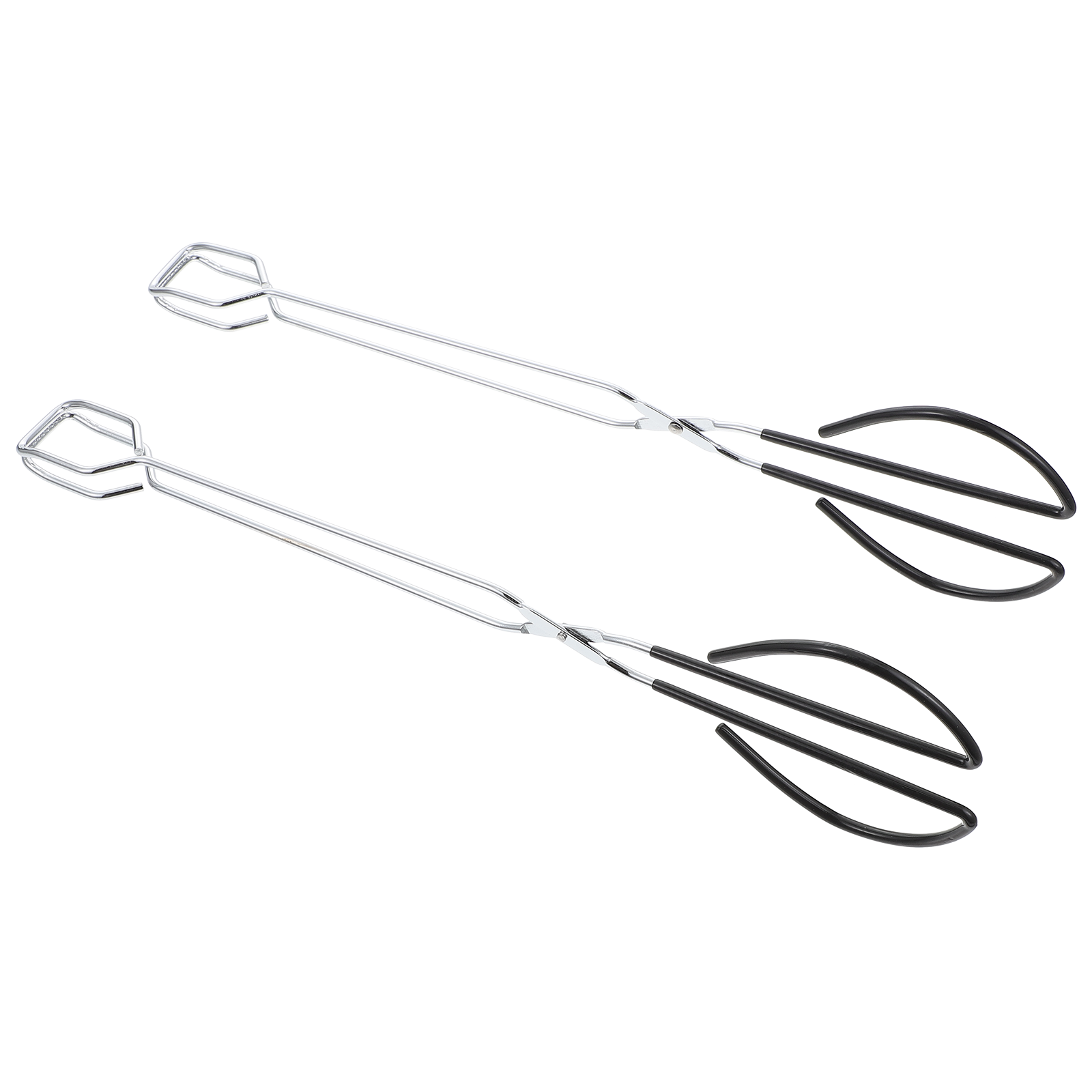 Stainless Steel Food Clip, Food Tong, Food Clamp, Barbecue Clip, Barbecue Clamp2Pcs Practical Food Clips Household Barbecue Tongs Steak Serving Clamps (Silver) - image 1 of 8