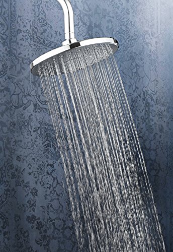 Wilbork High-Pressure 8'' Rain Shower Head, Polished Chrome