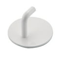thumbnail image 2 of Toystoory Colgador de pared autoadhesivo para baño de Hotel, paño de cocina, ropa, bufanda, paraguas, punzón, soporte de gancho Almacenamiento y organización del hogar Blanco, 2 of 6