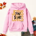 thumbnail image 4 of Ccpelsie Kids Hoodies for Boys Oversized Long Sleeve Sweatshirt Gradient Boys Pullover Tops(Pink,4-5 Years), 4 of 5