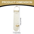 thumbnail image 3 of BINGLI 4PCS Hanging Mesh Storage Bags, Potatoes Onion Garlic Mesh Storage Bags, Long and Large Reusable Net Produce Bag, Net Produce Bag for Fruit and Veggies, Garbage-Bags for Home RV Camper (Beige), 3 of 4
