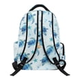 thumbnail image 2 of KUIFORTI Blue Turtle Girls Backpack Kids Bookbag Durable Polyester with Adjustable Straps Side Pockets Suitable for Elementary Students, 2 of 7