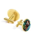 thumbnail image 3 of Sloth Elegant Cufflink Set for Men, Stainless Steel Shirt Clip, Ideal for Formal Attire, 3 of 6