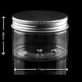 thumbnail image 2 of OULII 1 Ensemble Bocaux Ronds Transparents pour Beurre Corporel 7.1x7.1x2.4 Po, 2 of 4