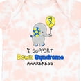 thumbnail image 4 of Inktastic I Support Down Syndrome Awareness Elephant with Balloon Boys or Girls Baby Bodysuit, 4 of 5