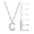 thumbnail image 2 of Everly Women's .05CT TW Diamond 14k White Gold Pendant, 2 of 6