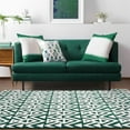 thumbnail image 3 of Noahas Soft Low Pile Rug Modern Area Rugs for Bedroom Living Room,Suitable for Boys Girls Teenagers and Adults with Super Soft Touch , Green , 6' x 9', 3 of 8