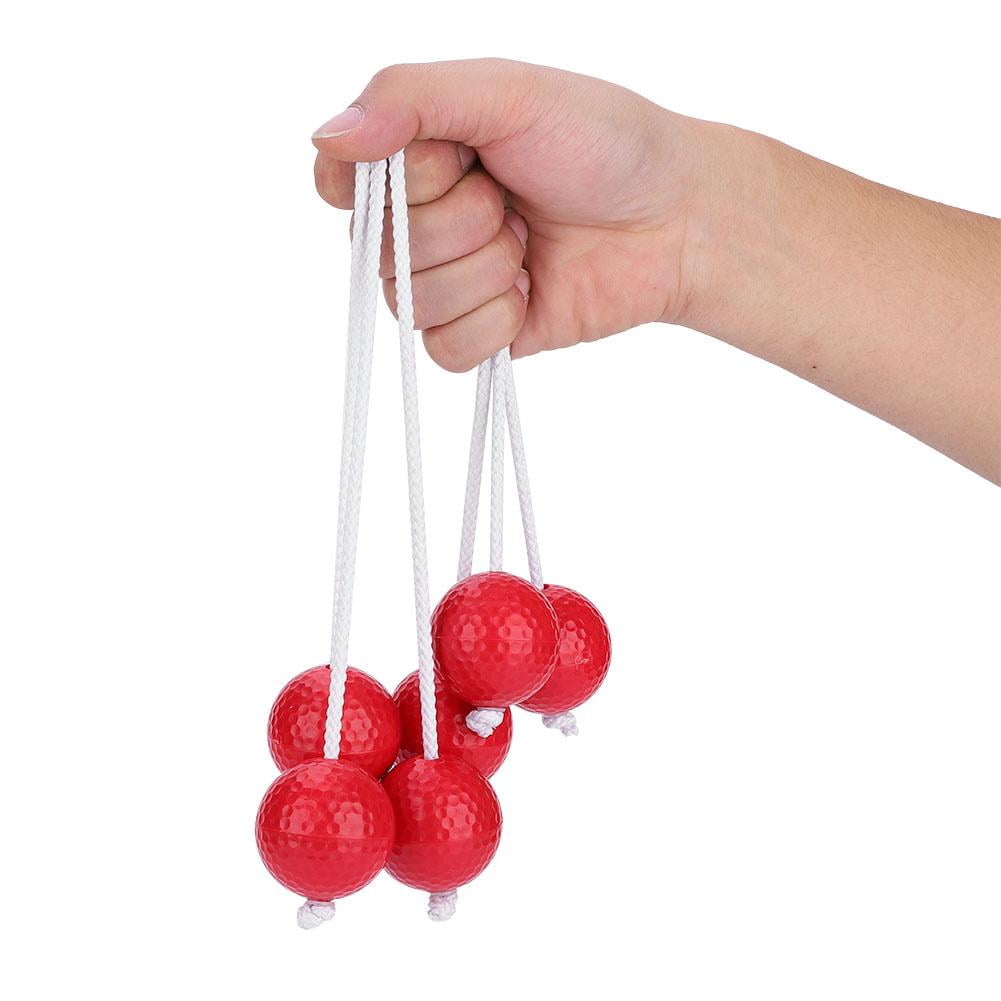 Greensen 2 Colors 3 Pairs Ladder Golf Ball Toss Bolas Set Replacement