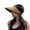 Khaki, variant on Sun Visor Hats Large Brim UV Protection Hats Summer Beach Protective Cap Empty Top Hat for Women Girls