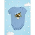 thumbnail image 3 of Be Happy Panda Bodysuit Infant -Image by Shutterstock,  24 Months, 3 of 4