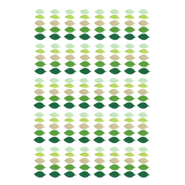 Artificial Green Leaves, High Simulation Mixed Artificial Leaves 200Pcs For Making card For DIY clothing For Wedding bouquets ANGGREK Otros