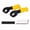 Yellow, variant on Light weight Mountain Bike Handlebars Grips Antislip Cycling Thumb Assist Grips