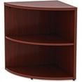 thumbnail image 2 of Lorell, Essentials Series Mahogany Laminate Desking, 1 Each, Mahogany, 2 of 5