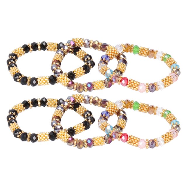 Pulsera Con Cuentas, Pulsera Sencilla Para Mujer, Cristal Para Regalos De Amigos, Decoración De Manos Para Mujer ANGGREK Otros