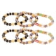 thumbnail image 3 of Pulsera de cuentas, 6 piezas, pulsera de cuentas, brazalete de cuentas brillantes, regalo para mujer, rendimiento de alta gama, 3 of 14