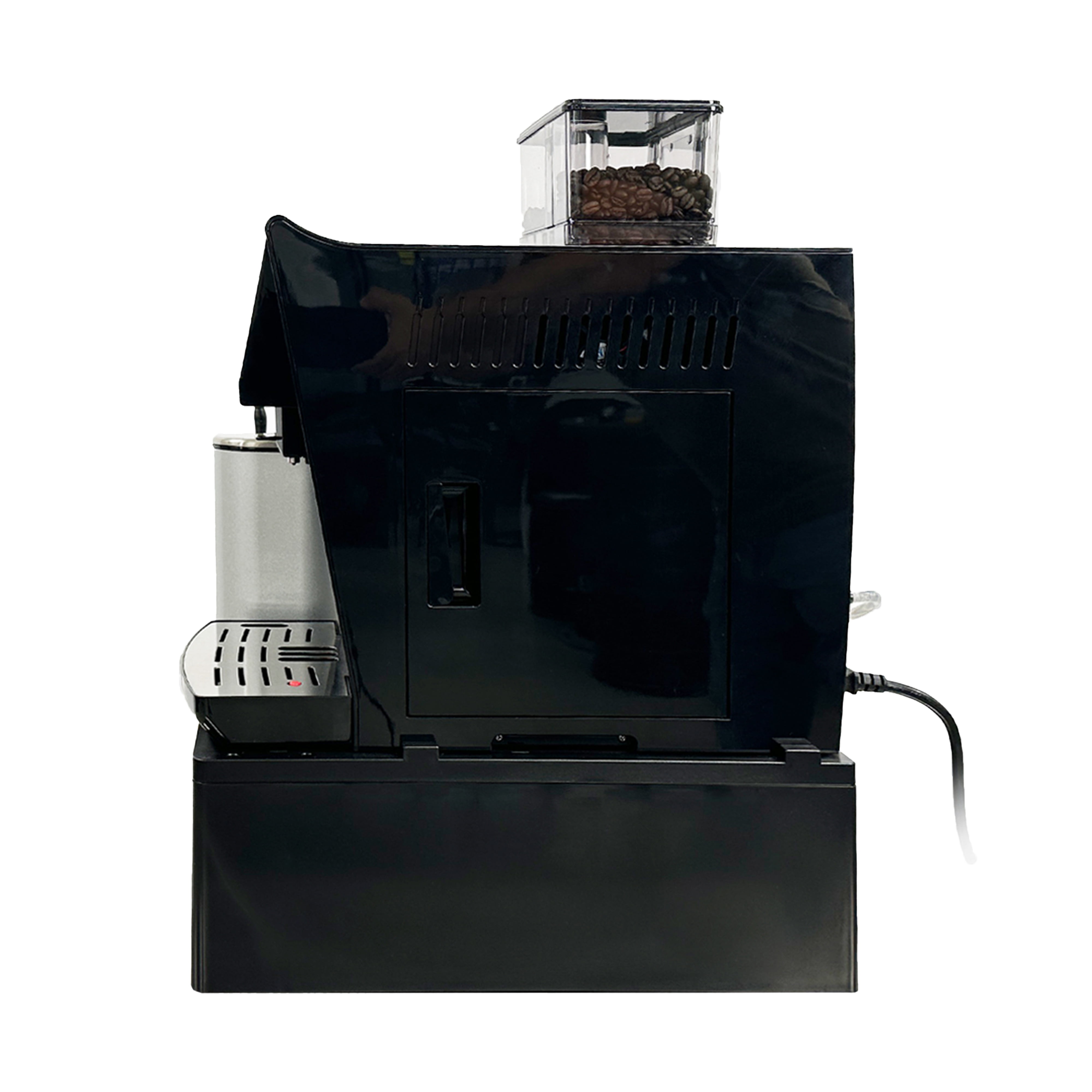 Elite Kitchen Automatic Espresso Coffee Machine - 20-Cup Commercial Maker with 750g Bean Container