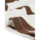thumbnail image 5 of Faldas cortas de vaquero para mujer Inspire Chic, de cintura alta, estampado de vaca, color marrón, talla S, 5 of 6