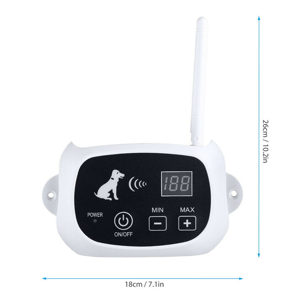 Petequip Pet Electric Fence Containment System Wireless Waterproof Adjustable Shock Collar Pet Trainer 1 Drag 1 Us Plug Walmart Com Petequip Pet Electric Fence Containment System Wireless Waterproof Adjustable Shock Collar Pet Trainer 1 Drag 1 Us Plug Walmart Com