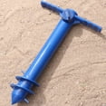 thumbnail image 2 of Support de Parasol Ancre Attrape-Sable Piquet Support de Tarière Plastique Bleu Lot de 1, 2 of 5