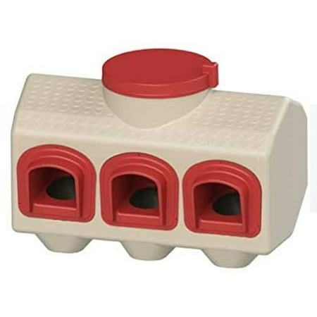 UPC: 0855012006171 | OverEZ Chicken Coop OEZCF OverEZ Chicken Feeder – No Waste
