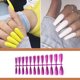 thumbnail image 4 of Uñas postizas largas Soidarity para manicura bricolaje coloridas Púrpura claro, 4 of 5