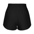thumbnail image 6 of HomeGardon Shorts for Women,Running Shorts for Women Fashion High Waisted Elastic Waist Wide Half Shorts Pants Casual Summer Comfortable Pant,S-XXL, 6 of 8