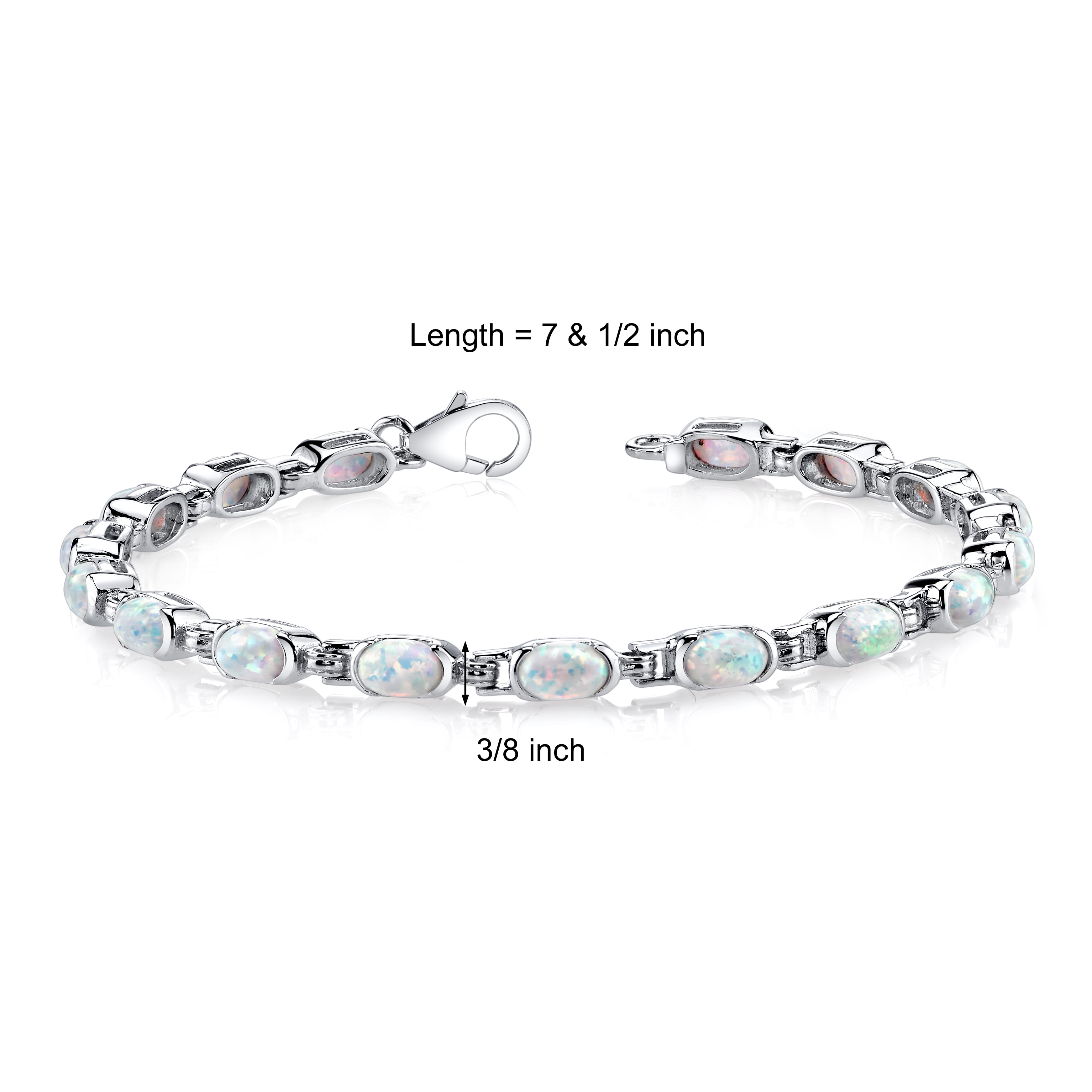 White opal hotsell bracelet