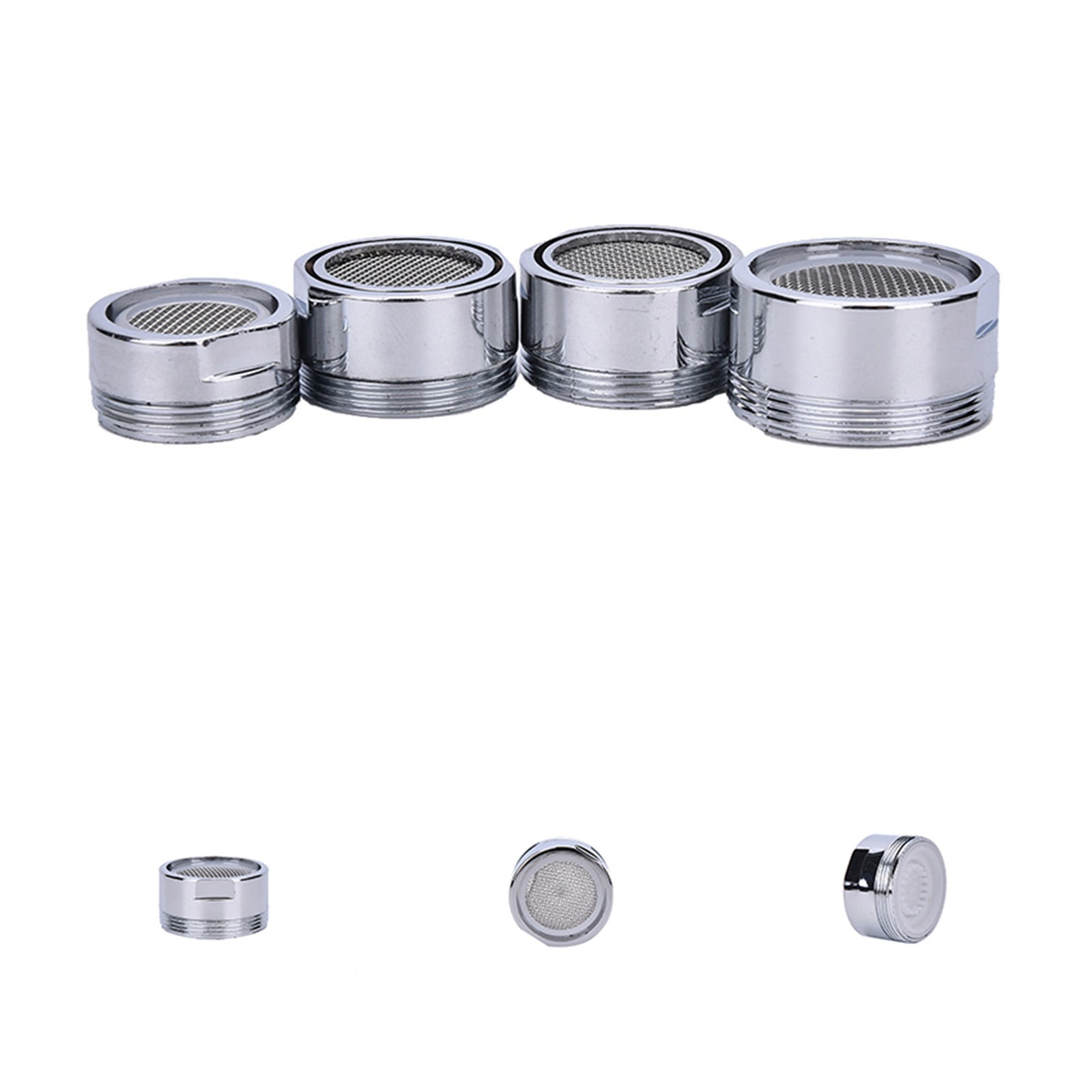 Faucet Aerator,Bathroom Sink Aerator, Tap Nozzle Thread Swivel Aerator Filter Sprayer 20/22/24/mm For Kitchen Bathroom Silver ,Durable Material