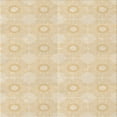 thumbnail image 1 of Ahgly Company Machine Washable Indoor Square Transitional Golden Blonde Gold Area Rugs, 8' Square, 1 of 7