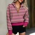 thumbnail image 2 of Sweatshirts For Teen Women Long Sleeve Print Casual Zipper Graphic Hoodies Drawstring Pullover Oversized Hoodies, 2 of 6