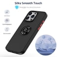 thumbnail image 5 of Case for iPhone 16 Pro Max,Slim Military Grade Car Holder Shockproof Anti-Drop Built-in Ring Holder Magnetic Kickstand Protection Phone Case for iPhone 16 Pro Max,6.9 inch 2024 (Matcha), 5 of 10