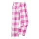 thumbnail image 1 of ShomPort Fleece Pajama Pants Women Winter Warm Fuzzy Loungewear Plaid Pajama Pants Casual Loose Plaid Pants for Women, 1 of 6